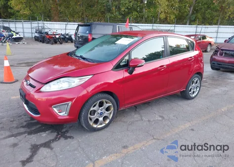 2012 Ford Fiesta Ses из США, поврежденный, VIN 3FADP4FJ2CM196390
